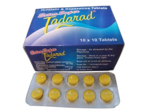 超級雙效必利勁 Extra Super Tadarad 超長延時 幫助勃起增硬  120mg 10顆/盒 香港現貨正品